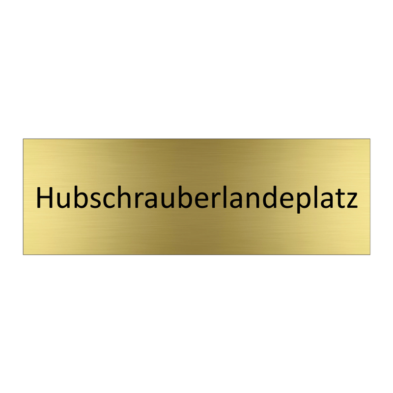 Hubschrauberlandeplatz