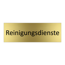 Reinigungsdienste