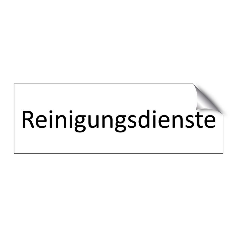 Reinigungsdienste