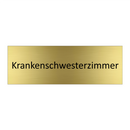 Krankenschwesterzimmer