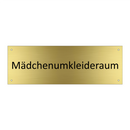 Mädchenumkleideraum