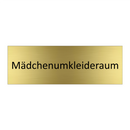 Mädchenumkleideraum