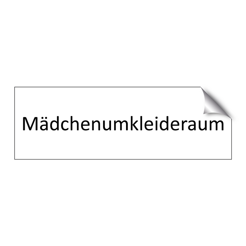 Mädchenumkleideraum