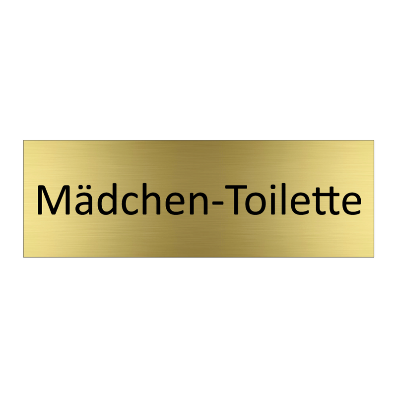 Mädchen-Toilette