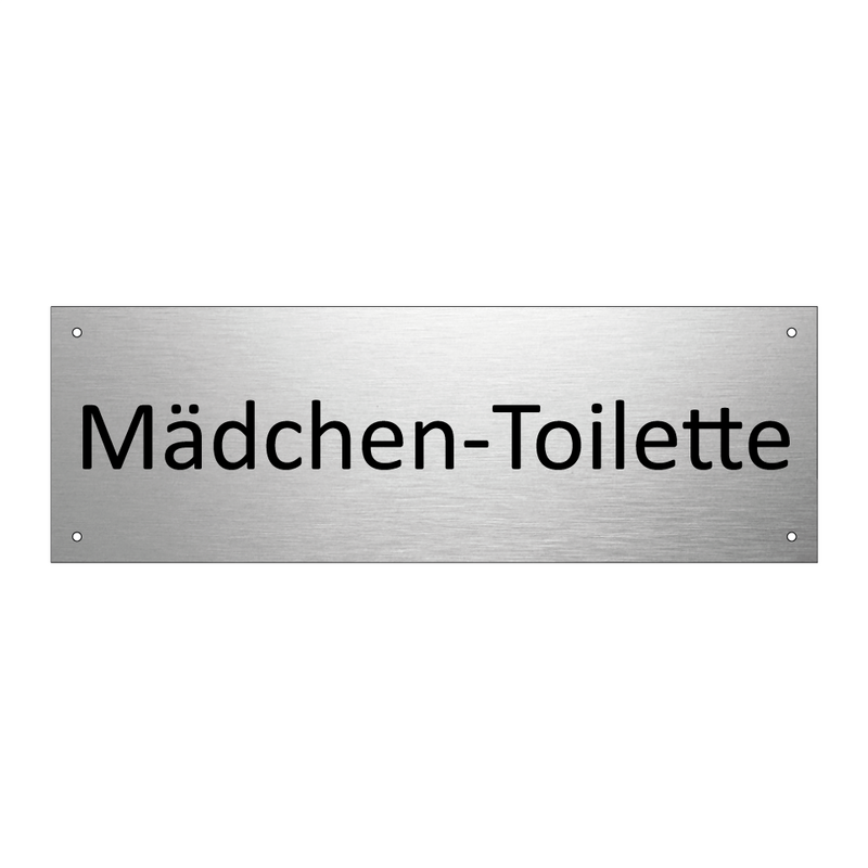 Mädchen-Toilette