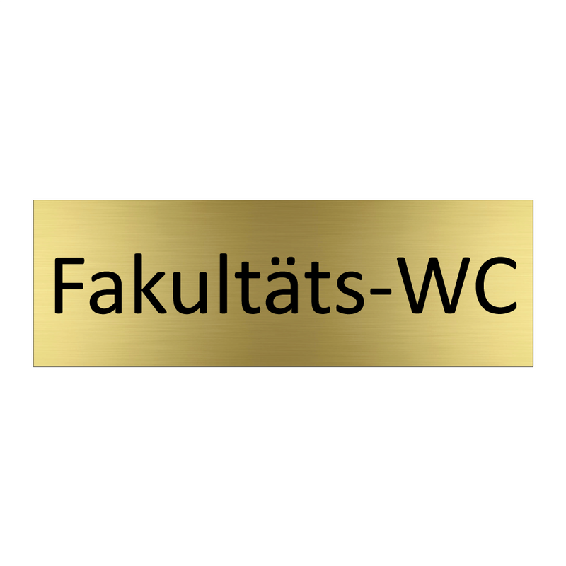 Fakultäts-WC