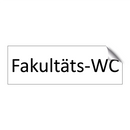 Fakultäts-WC