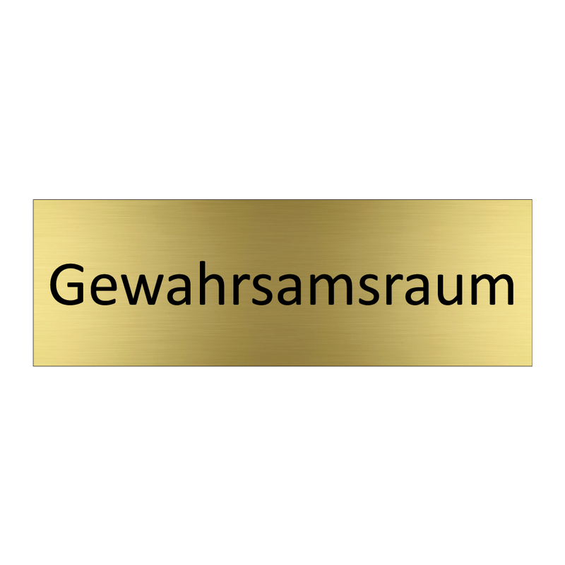 Gewahrsamsraum