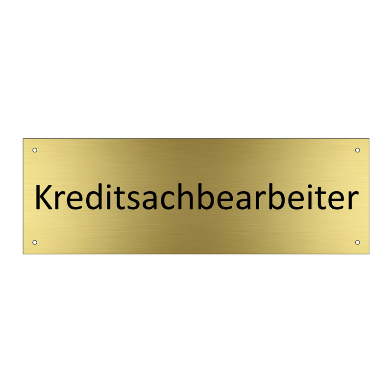 Kreditsachbearbeiter