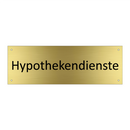 Hypothekendienste