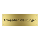 Anlagedienstleistungen