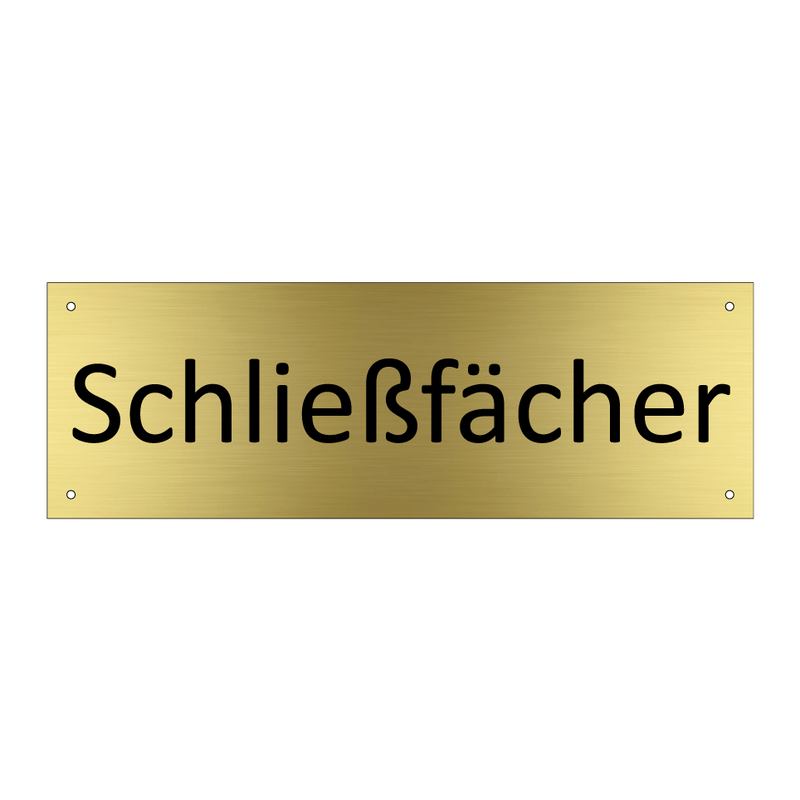 Schließfächer