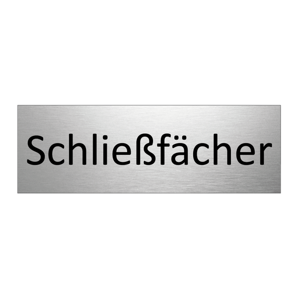 Schließfächer