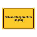 Behindertengerechter Eingang & Behindertengerechter Eingang & Behindertengerechter Eingang
