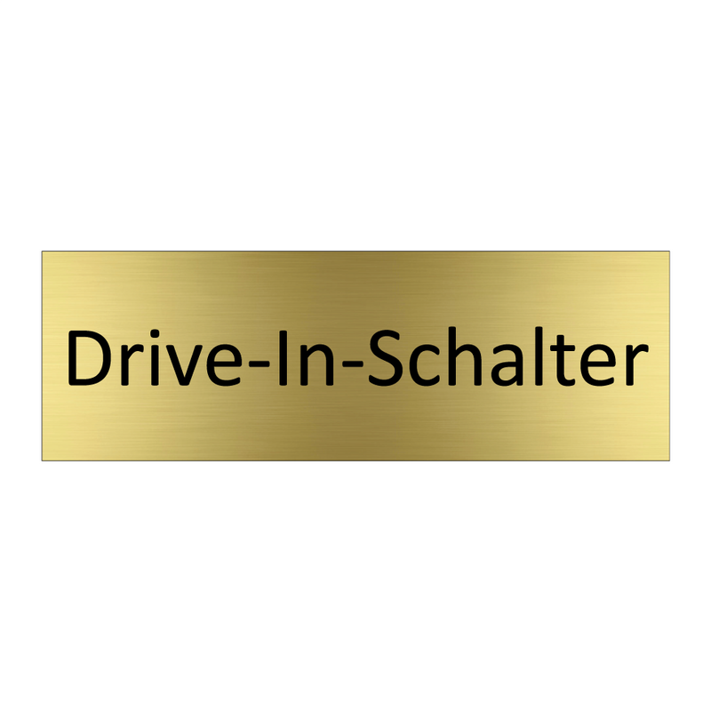Drive-In-Schalter