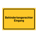 Behindertengerechter Eingang & Behindertengerechter Eingang & Behindertengerechter Eingang