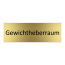 Gewichtheberraum