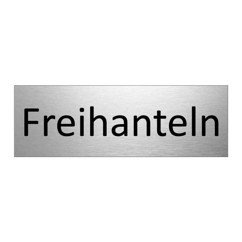 Freihanteln