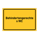 Behindertengerechtes WC & Behindertengerechtes WC & Behindertengerechtes WC