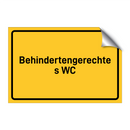 Behindertengerechtes WC & Behindertengerechtes WC & Behindertengerechtes WC