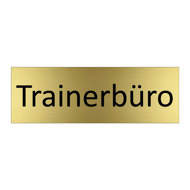 Trainerbüro