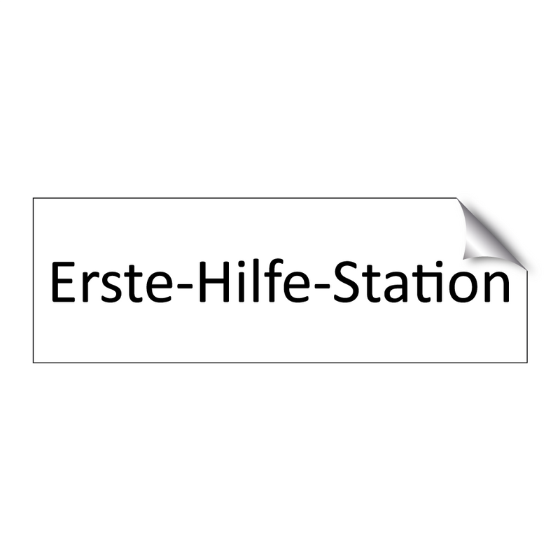 Erste-Hilfe-Station