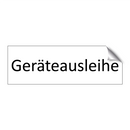 Geräteausleihe
