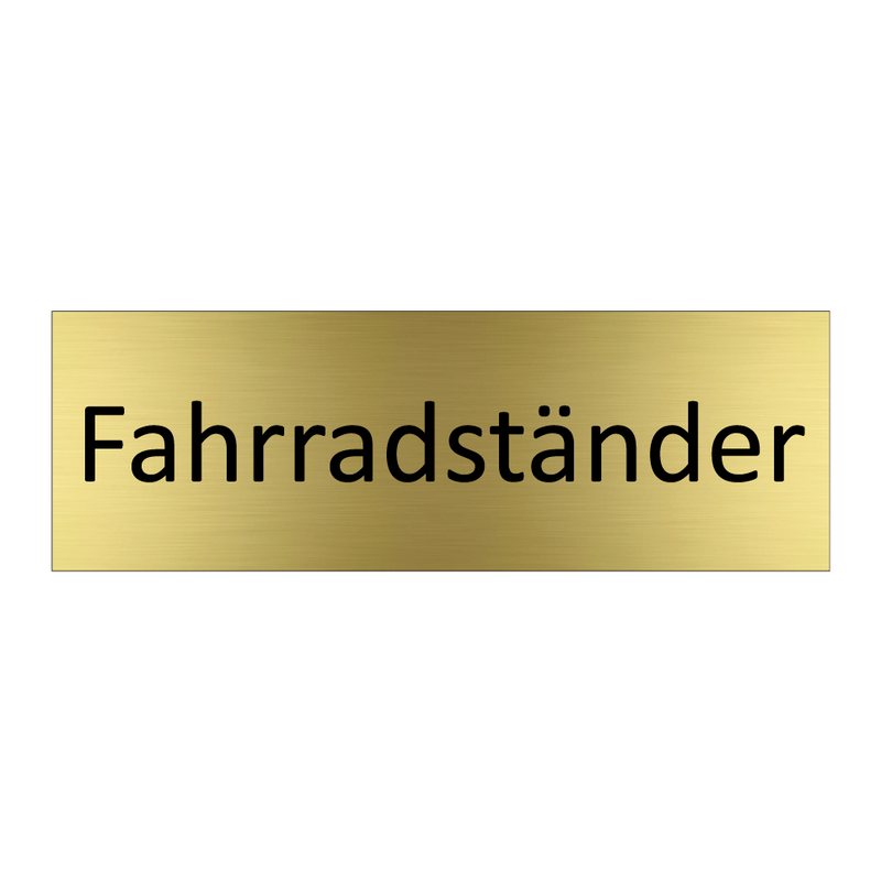 Fahrradständer