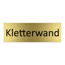 Kletterwand