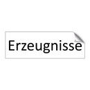 Erzeugnisse