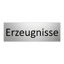 Erzeugnisse