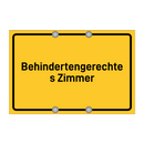 Behindertengerechtes Zimmer & Behindertengerechtes Zimmer & Behindertengerechtes Zimmer