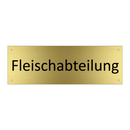 Fleischabteilung