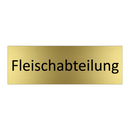 Fleischabteilung