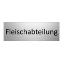 Fleischabteilung