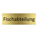Fischabteilung