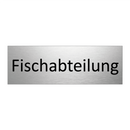 Fischabteilung
