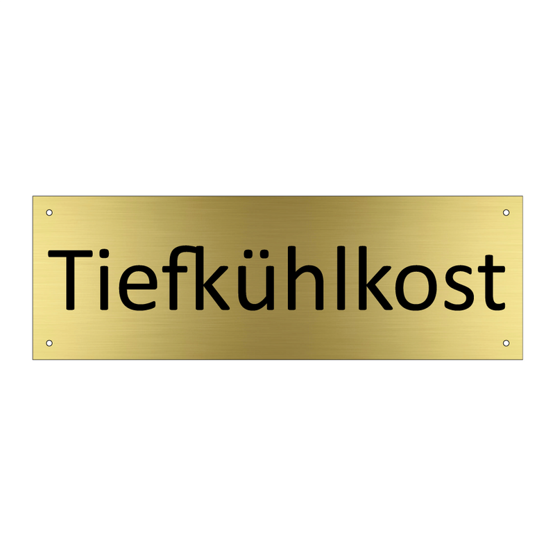 Tiefkühlkost