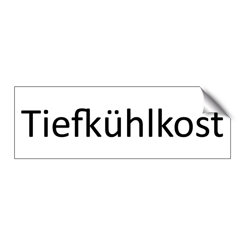 Tiefkühlkost