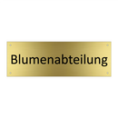 Blumenabteilung