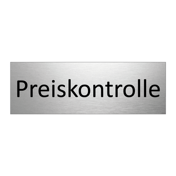 Preiskontrolle