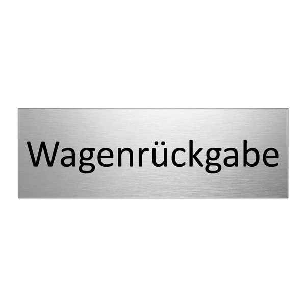 Wagenrückgabe