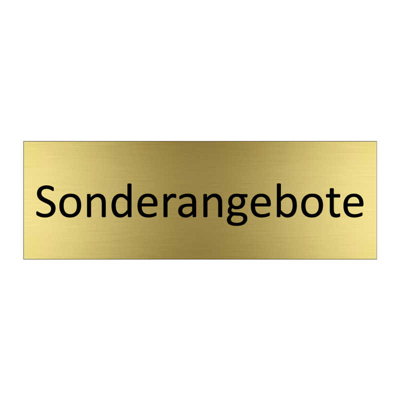 Sonderangebote
