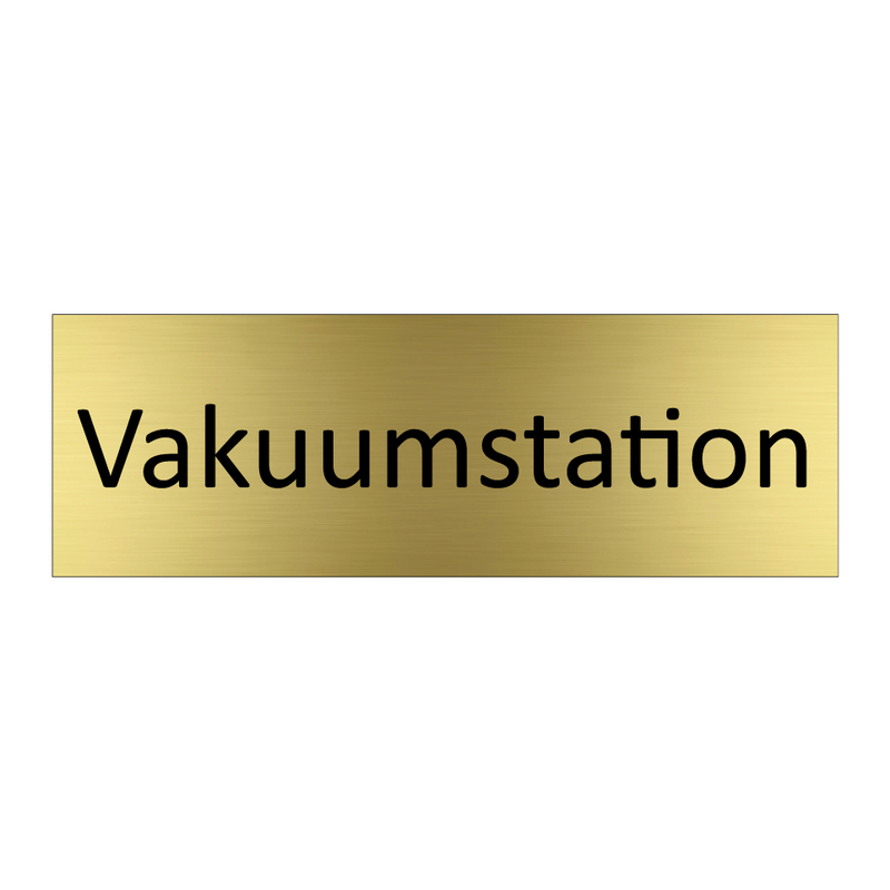 Vakuumstation