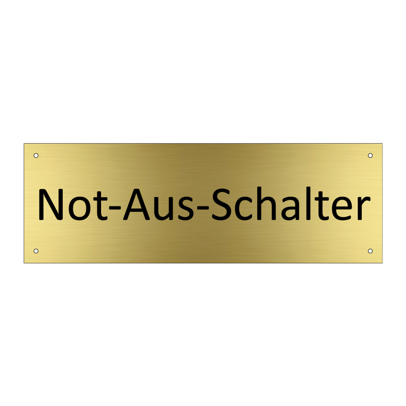 Not-Aus-Schalter