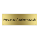 Propangasflaschentausch