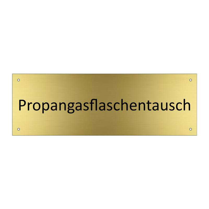 Propangasflaschentausch