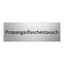 Propangasflaschentausch