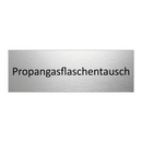 Propangasflaschentausch