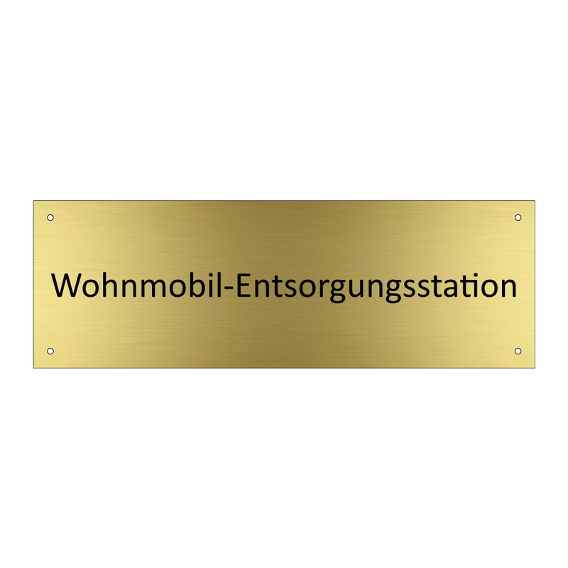 Wohnmobil-Entsorgungsstation